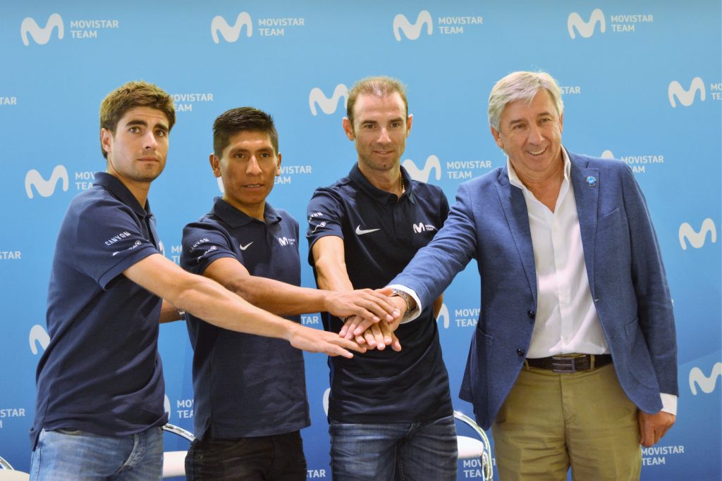 quintana-landa-valverde-unzue-movistar-team-2018