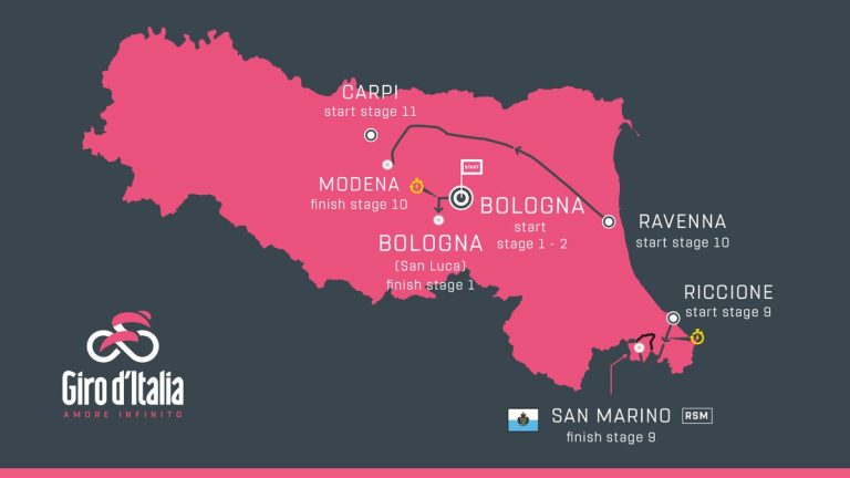 El Giro d’Italia 2019 comenzará con una cronoescalada