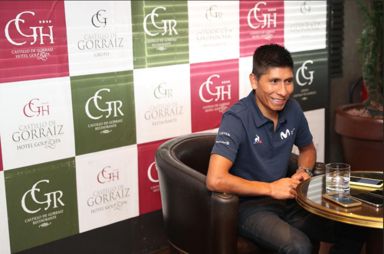 Nairo Quintana: «En 2019 quiero culminar un objetivo grande»