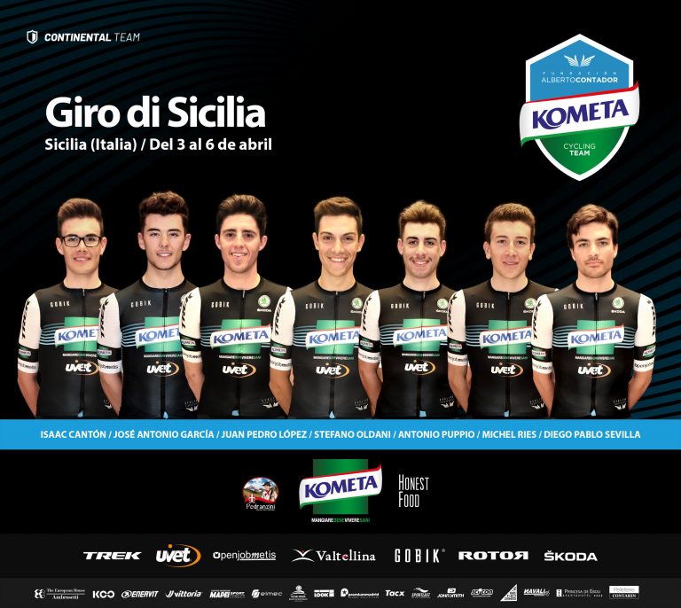 El Giro di Sicilia, un paso al frente para el Kometa Cycling