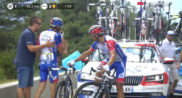 Tour Francia: Abandono de Pinot (Vídeo)