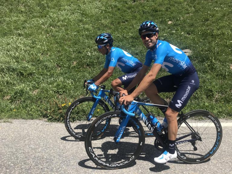 Movistar Team, listo para el Tour: «Vamos a ser muy competitivos»