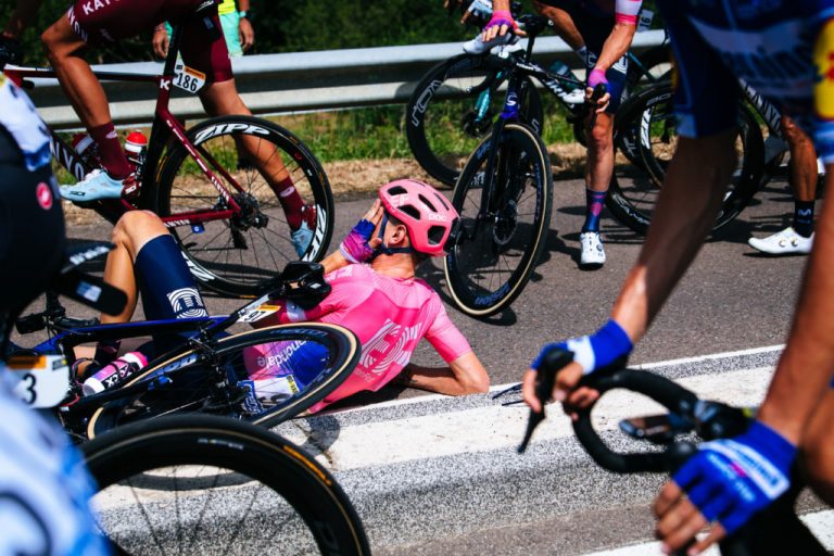 Van Garderen, abandono y pulgar roto: «Fue un fallo mío»