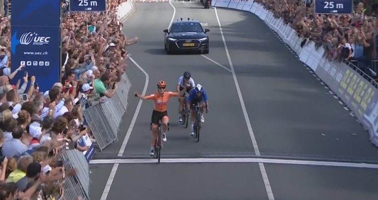 Campeonatos Europa: Amy Pieters, oro