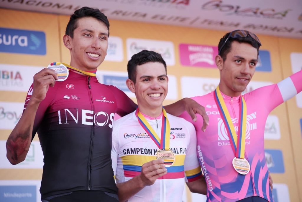 sergio-higuita-egan-bernal-daniel-martinez-campeonato-colombia-2020