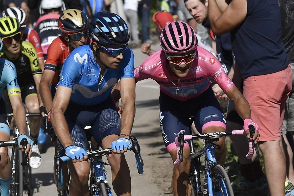 richard-carapaz-mikel-landa-movistar-team-giro-italia-2020