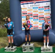 Katrine Aalerud estrena al Movistar Team en Noruega
