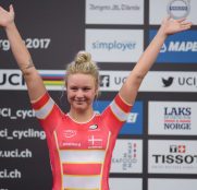 Los Norsgaard, pareja de hermanos daneses en el Movistar Team