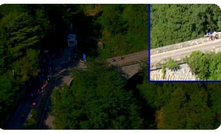 Remco Evenepoel, fractura de pelvis en Lombardía (Vídeo)