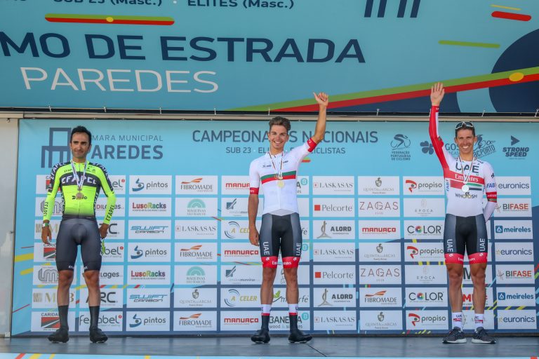 Campeonatos Portugal: Ivo Oliveira (UAE) gana la contrarreloj