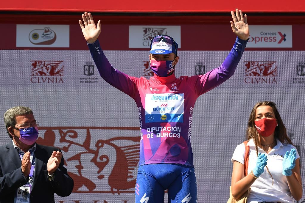 Remco-Evenepoel-deceuninck-quickstep-Vuelta-a-Burgos-2020-podio