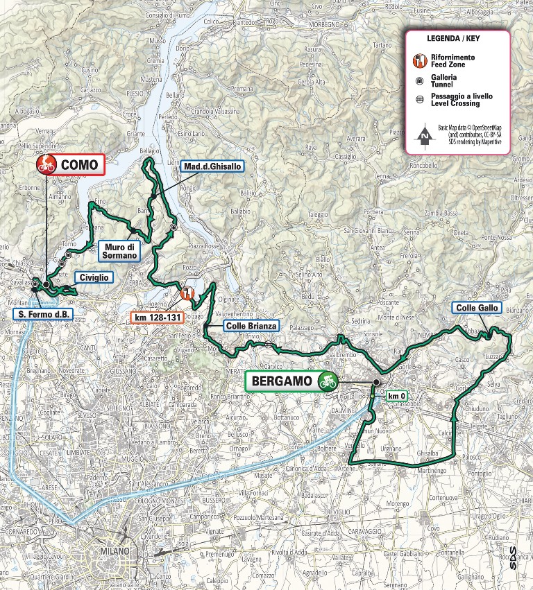 Il Lombardia confirma su recorrido con 12 kilómetros menos Zikloland