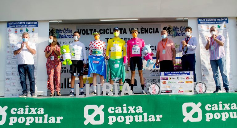 Volta de València: Lev Gonov gana la crono; Moreira, líder