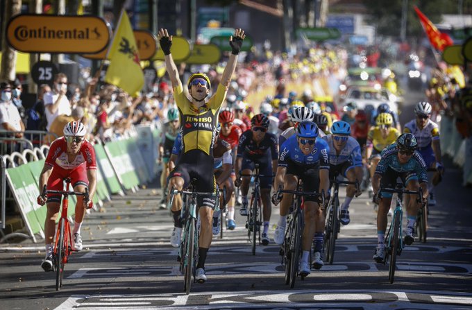 Wout-Van Aert-Jumbo Visma-7 etapa- Tour de Francia-2020