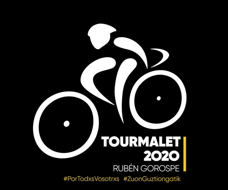 Rubén Gorospe subió el Tourmalet pedaleando hacia atrás (Vídeo)