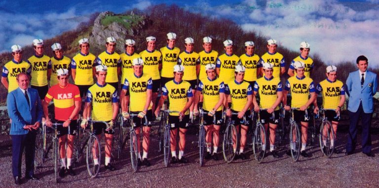 El equipo Kas: El ciclismo fue amarillo en los 60 y los 70