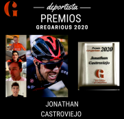 Jonathan Castroviejo, distinguido como el mejor gregario