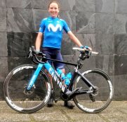 Movistar Team: Annemiek van Vleuten ya luce de azul