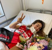 Enara López, atropellada: «Tengo suerte de poder contarlo»