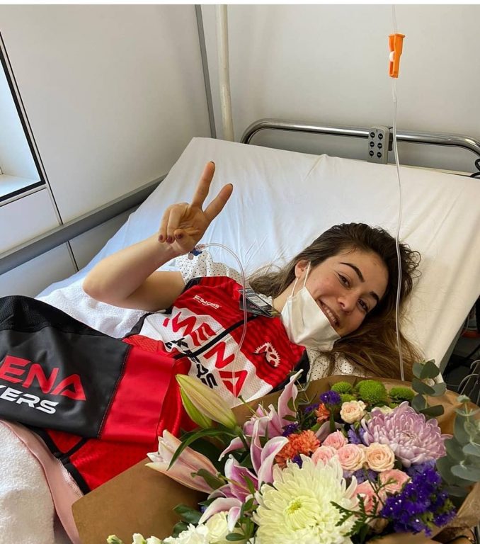 Enara López, atropellada: «Tengo suerte de poder contarlo»