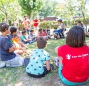Save the Children, el mensaje solidario de la Volta a Catalunya