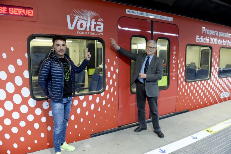 La Volta Ciclista a Catalunya se sube al tren