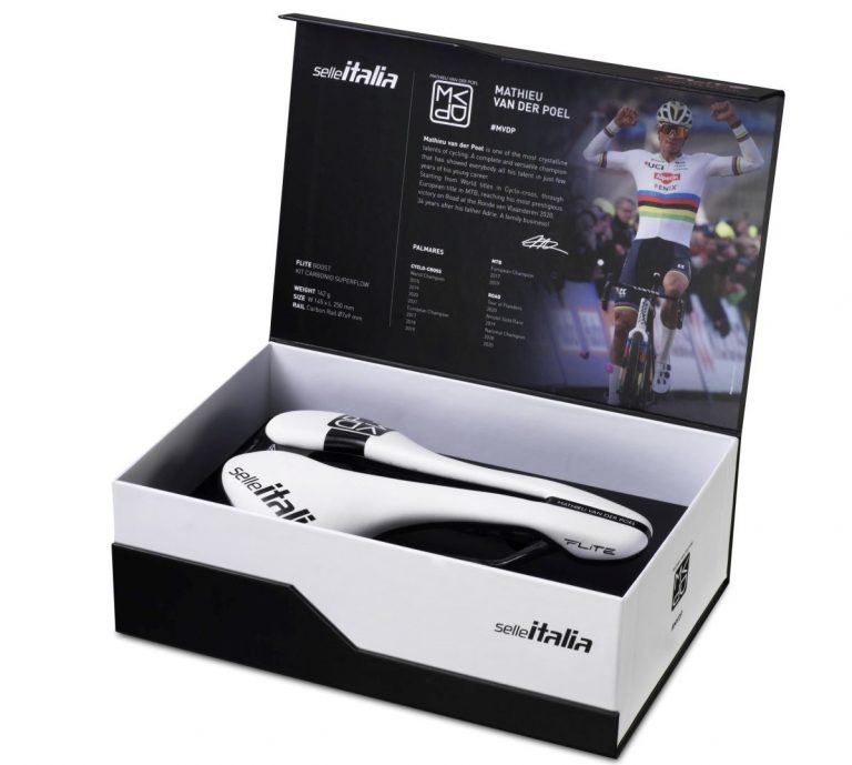 Selle Italia “MVDP Edition”: Un sillín diseñado por Mathieu van der Poel