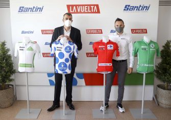 Santini presenta los maillots de la Vuelta a España 2021