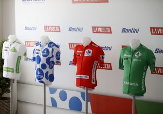 Santini presenta los maillots de la Vuelta a España 2021