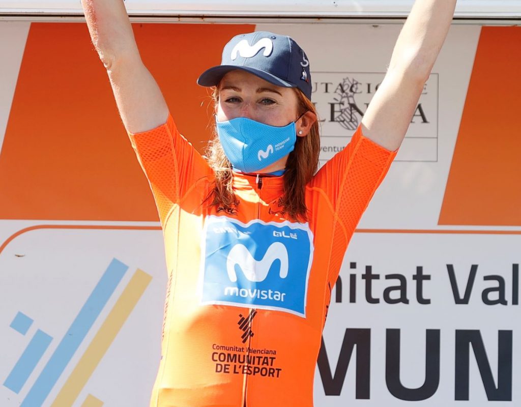 annemiek-van-vleuten-movistar-team-setmana-valenciana-2021-podio