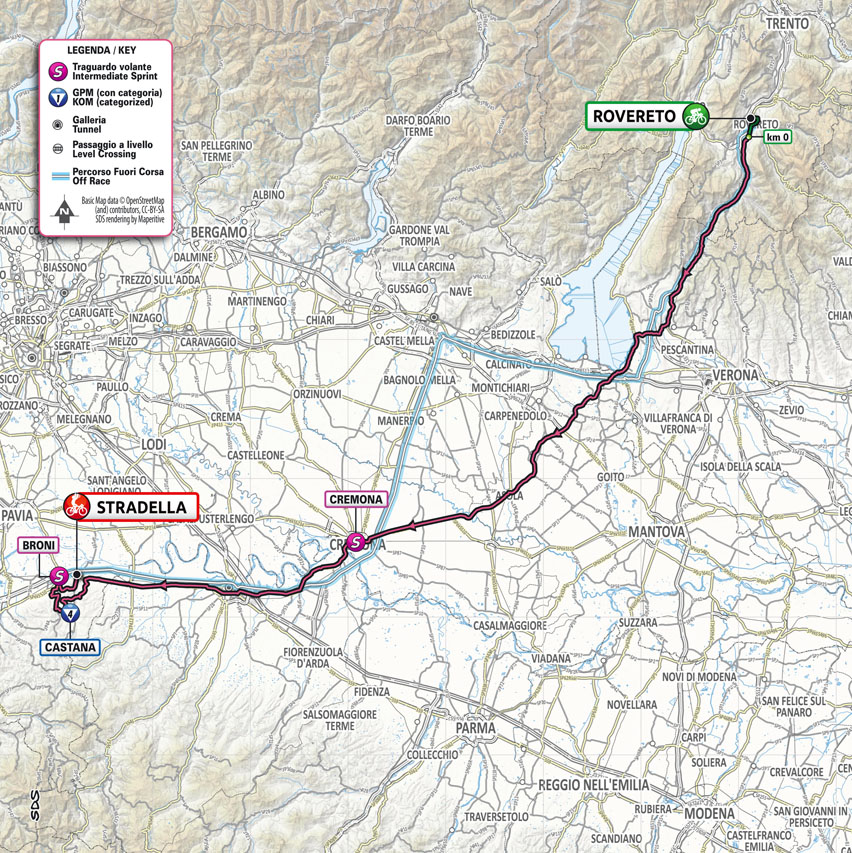 Giro Italia Una transición de 231 kilómetros (Previa) Zikloland