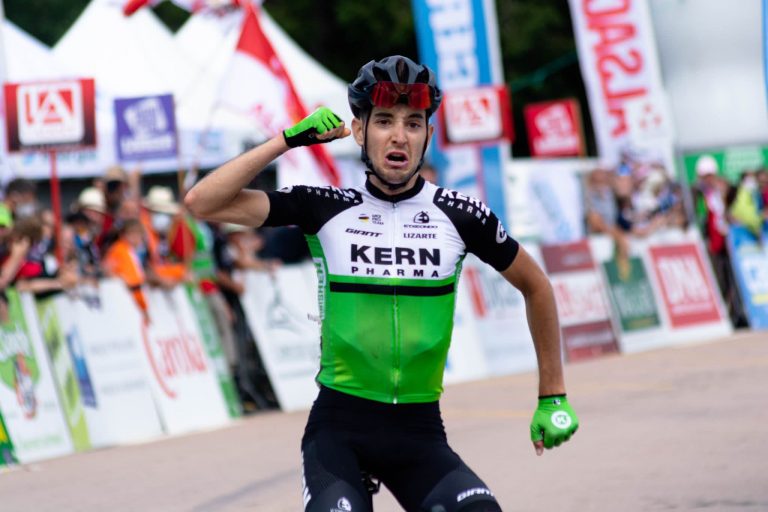 José Félix Parra (Kern Pharma) gana la etapa reina del Tour Alsace