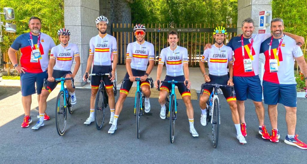 seleccion-española-ciclismo-tokio-2021-valverde-izagirre-fraile-herrada-momparler