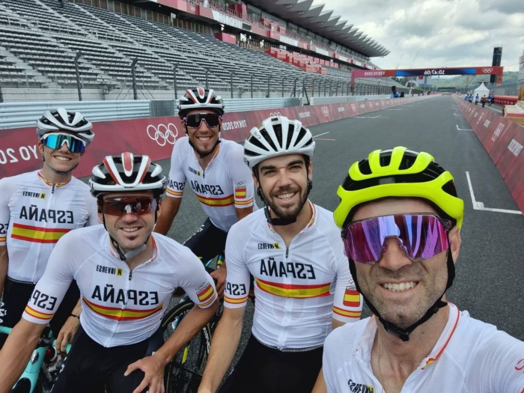 seleccion-española-tokio-2021-valverde-izagirre-fraile-herrada