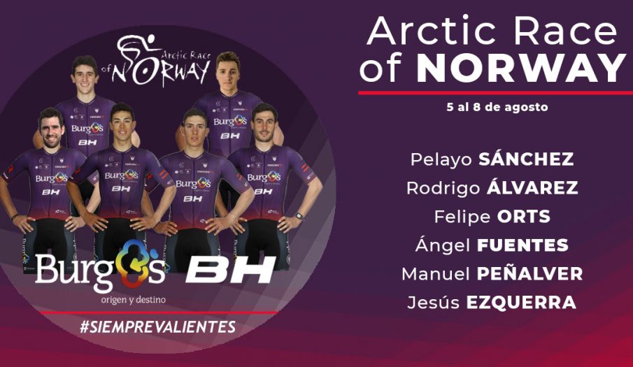 Burgos BH y Euskaltel-Euskadi disputan la Arctic Race en Noruega