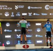 Volta Galicia: Marc Brustenga (Caja Rural-RGA) gana la crono en Ponteareas