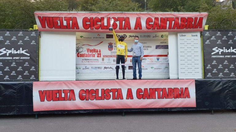 Vuelta Cantabria: Callum Johnston, la última; Vinicius Rangel, la general