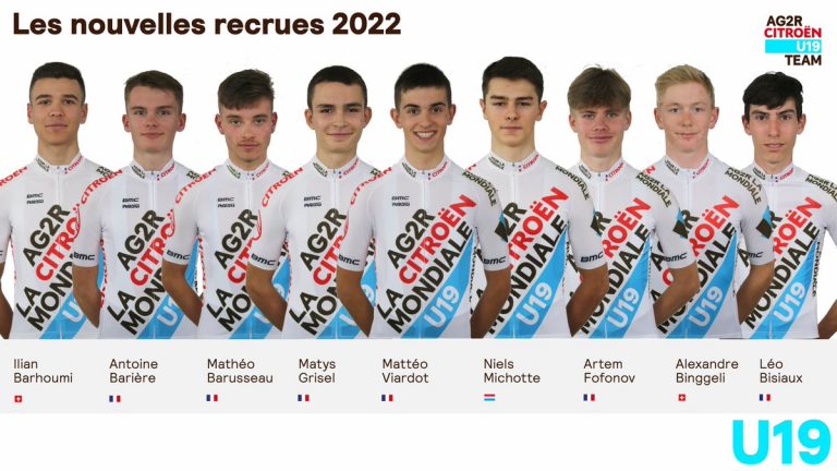 AG2R internacionaliza más su equipo junior y mantiene a Abel Odón Rosado