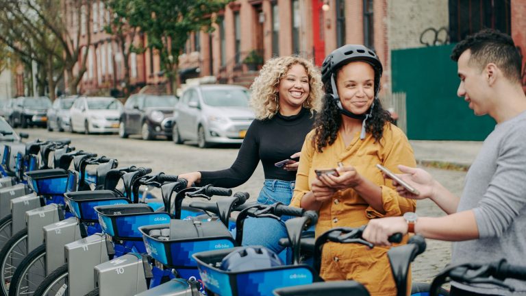 El uso de la bicicleta también se dispara en Nueva York