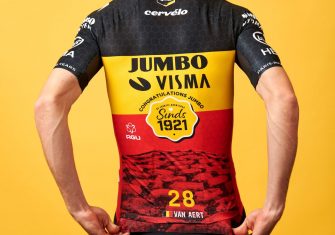 Team Jumbo-Visma, un maillot único en la París-Roubaix