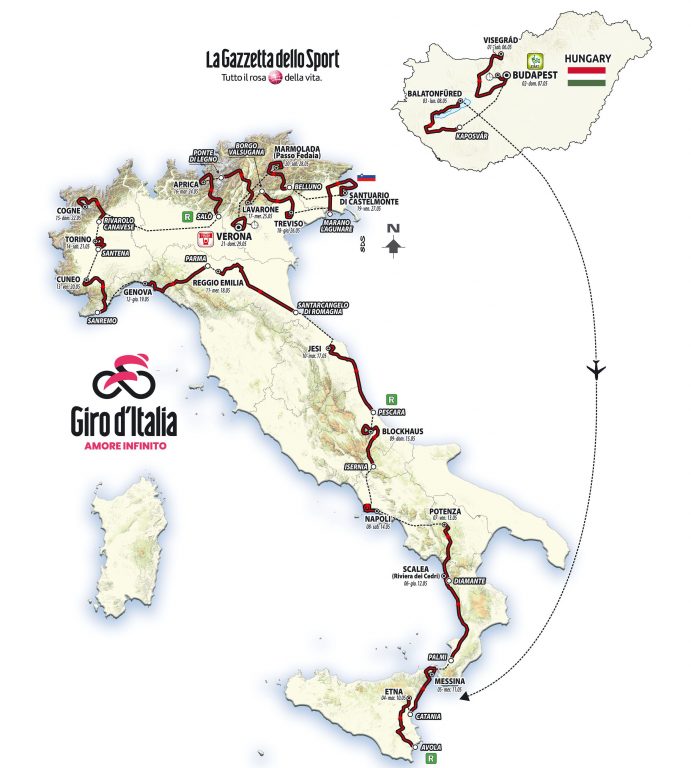 El Giro de Italia 2022 se completa