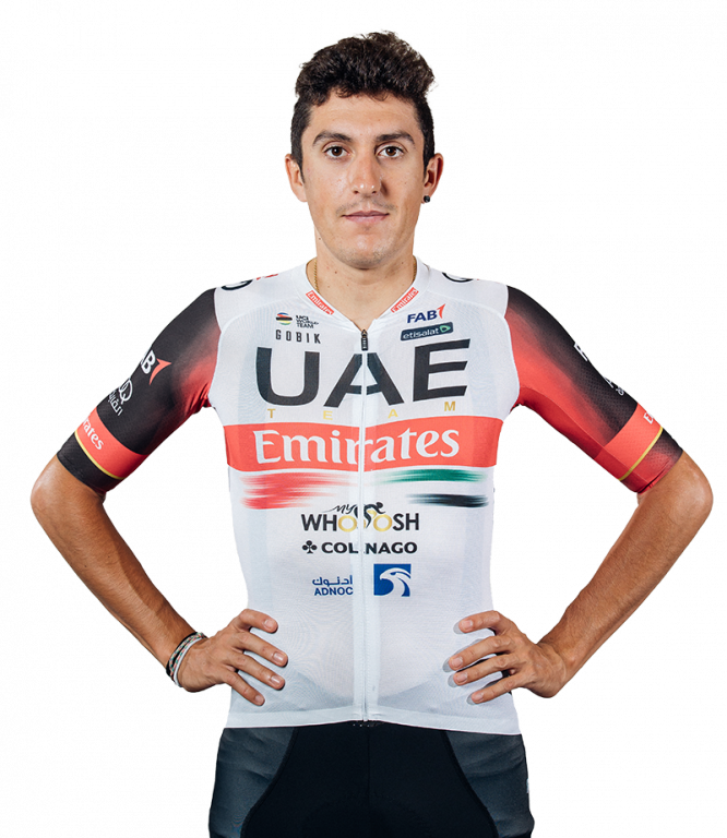 Marc Soler ya viste sus nuevos colores del UAE Team Emirates