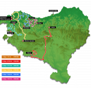 Itzulia 2022: De Hondarribia a Arrate, el recorrido a escena (Perfiles)
