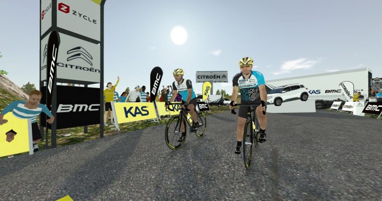 Citröen Ë-Tour by Bkool, la primera vuelta virtual