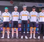 La selección española brilla en la Gante-Wevelgem