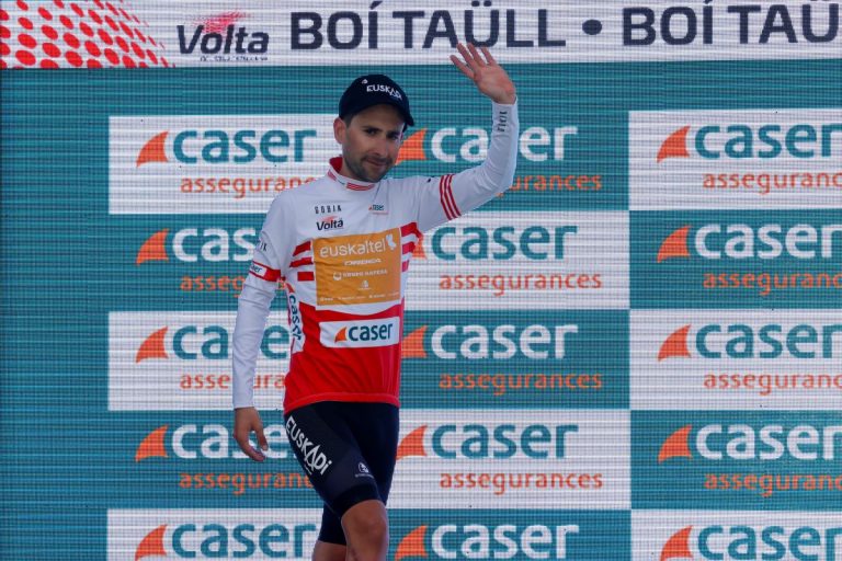 Euskaltel-Euskadi, en el podio de la Volta a Catalunya