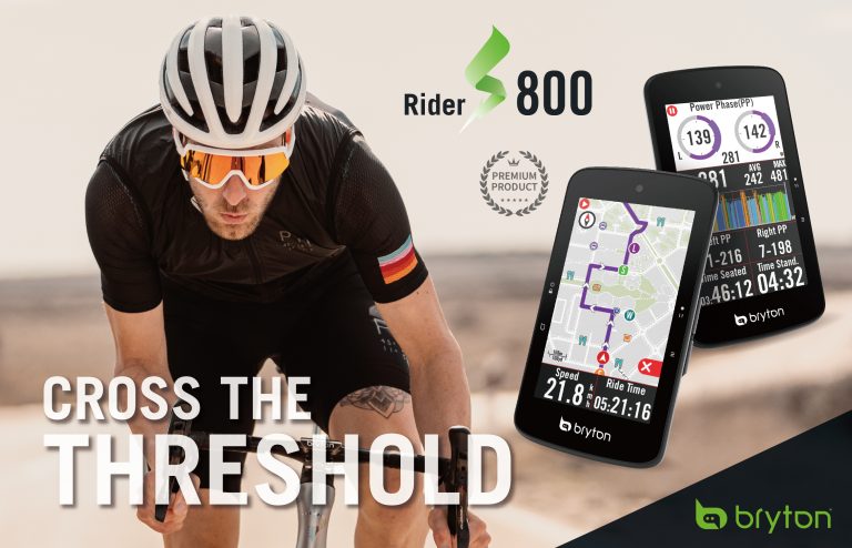 Bryton lanza su modelo estrella Rider S800