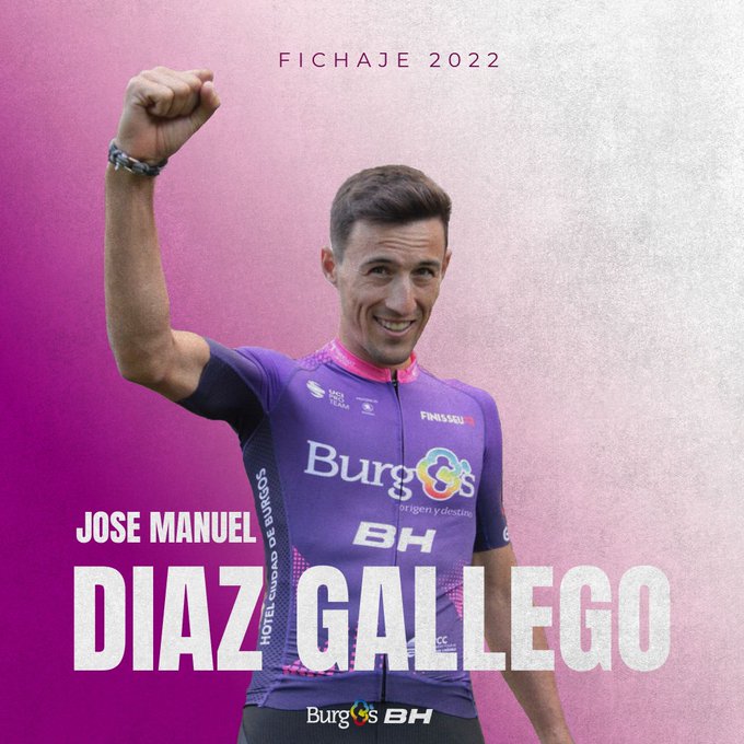 José Manuel Díaz ficha por el equipos Burgos-BH