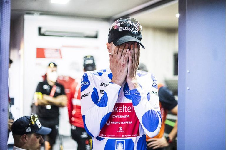 La Vuelta: Joan Bou sube a Euskaltel-Euskadi al podio