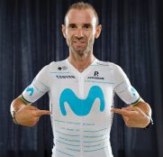 Movistar cambia de «piel» en la Vuelta para homenajear a Alejandro Valverde